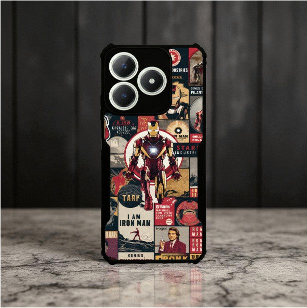 Iron Man Mobile Cover For Realme Narzo N63