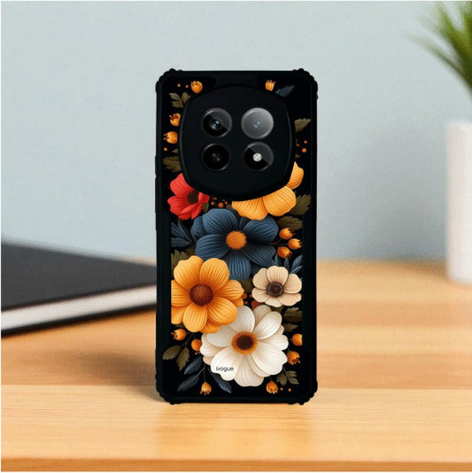Retro Petals Mobile Cover For Realme P2 Pro