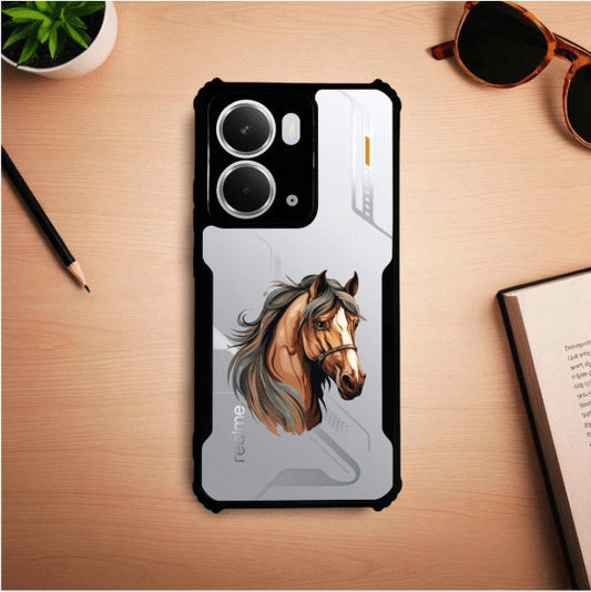Horse Mobile Cover For REALME P3
