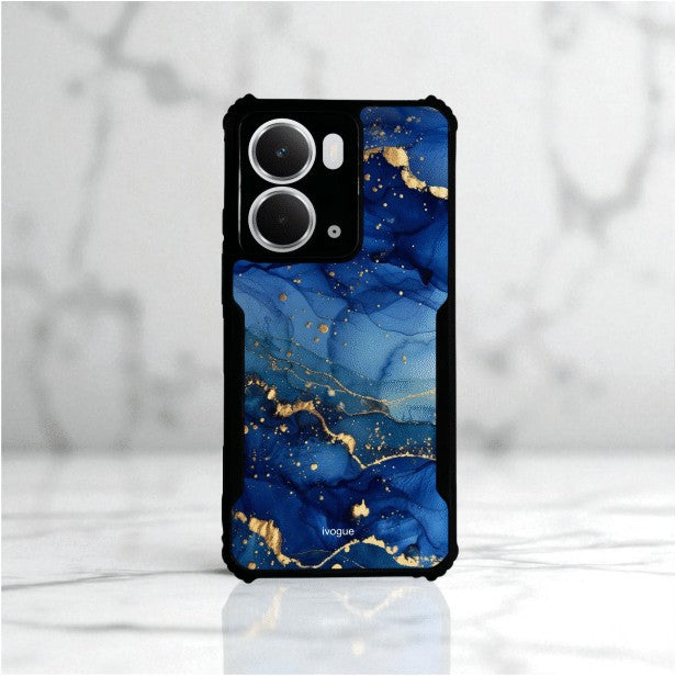 Blue Opulence Mobile Cover For REALME P3