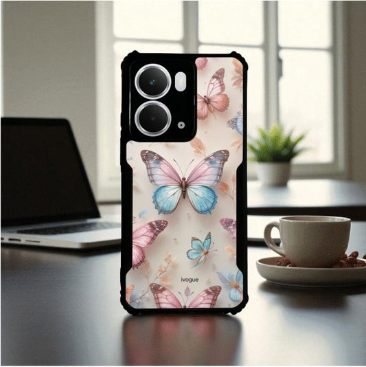 Butterfly Bloom Mobile Cover For REALME P3