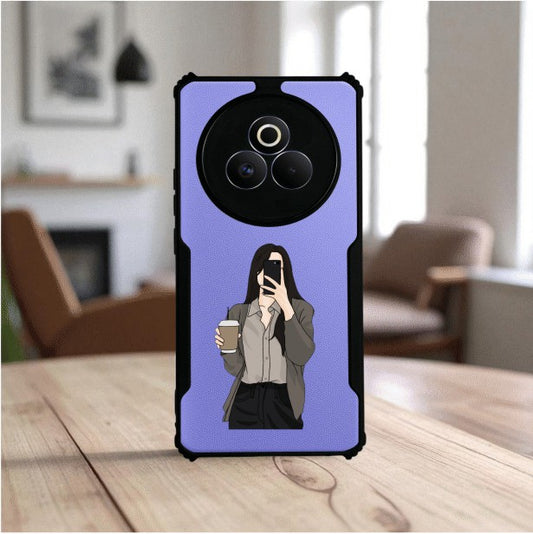 Coffee Girl Mobile Cover For REALME P3 Pro