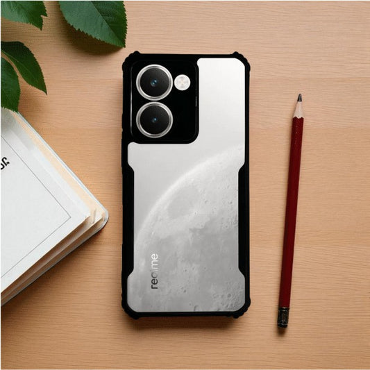 ipackey Clear Mobile Cover For REALME P3 Ultra