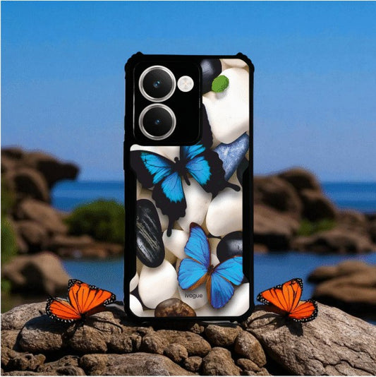 Blue Wings Beauty Mobile Cover For REALME P3 Ultra