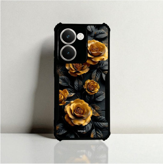 Golden Rose Mobile Cover For REALME P3 Ultra