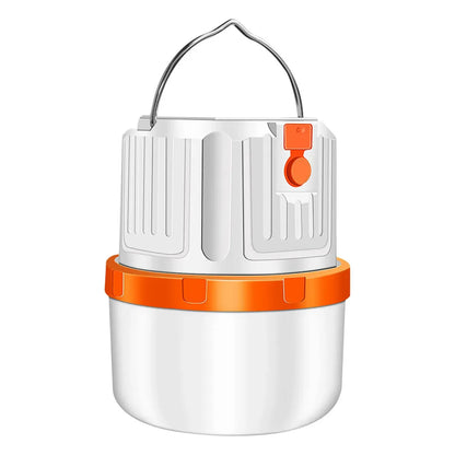 Solar Rechargeable LED Emergency Light Portable Camping Lantern Lamp (1 Pc) view 4