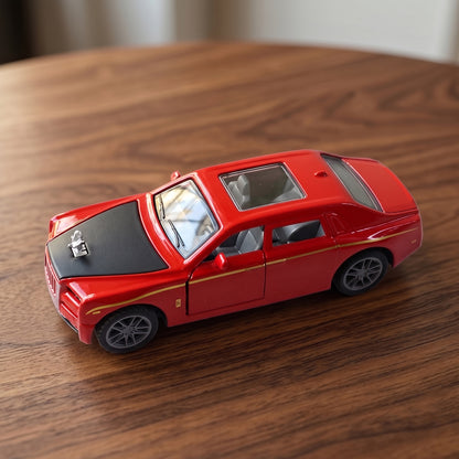 Metal car toy detail