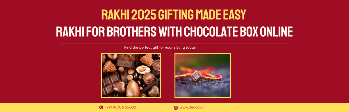 Rakhi 2026 Gifting Made Easy: Rakhi for Brothers with Chocolate Box Online