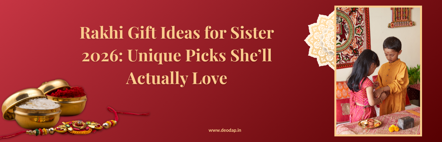 Rakhi Gift Ideas for Sister 2026: Unique Picks She’ll Actually Love