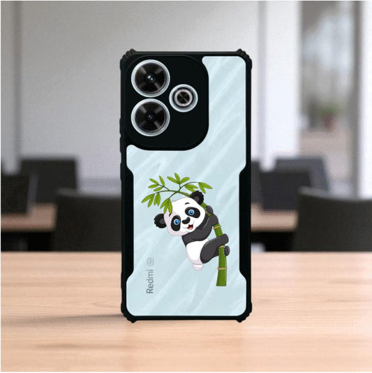Panda and Tree Mobile Cover For Redmi 13 5G