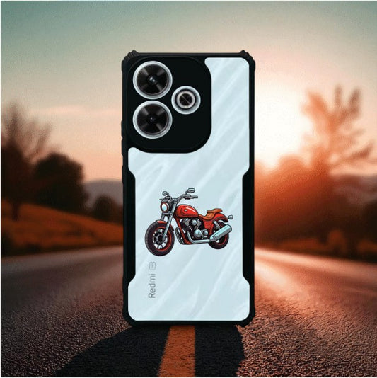Bike Mobile Cover For Redmi 13 5G