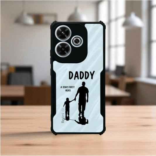 Daddy and Son Mobile Cover For Redmi 13 5G