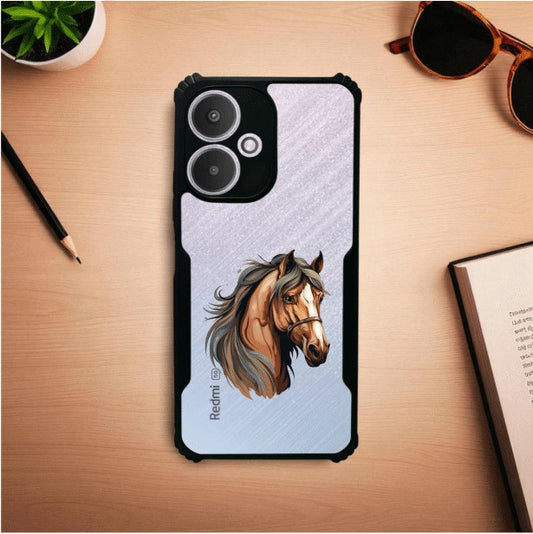 Horse Mobile Cover For REDMI 13C (5G)