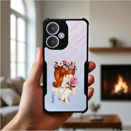 Flower Girl Mobile Cover For REDMI 13C (5G)