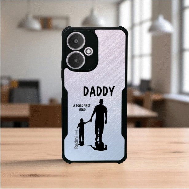 Daddy and Son Mobile Cover For REDMI 13C (5G)