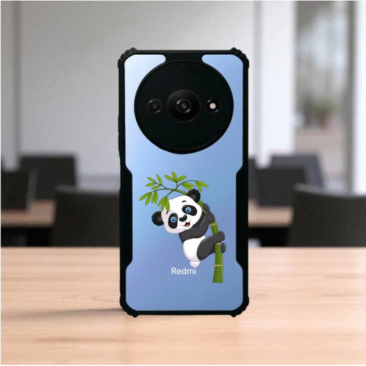 Panda and Tree Mobile Cover For Redmi A3