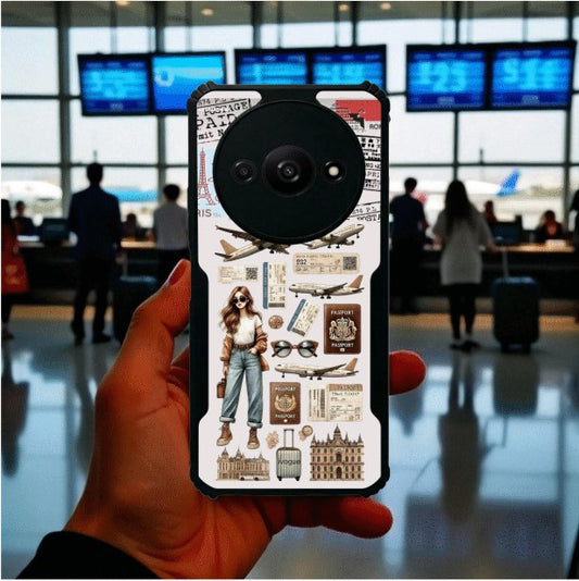 Travel Girl Vibes Mobile Cover For Redmi A3