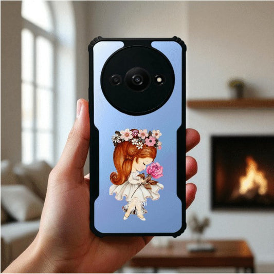 Flower Girl Mobile Cover For Redmi A3