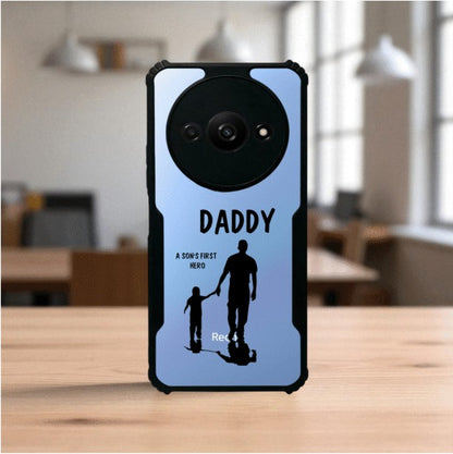 Daddy and Son Mobile Cover For Redmi A3