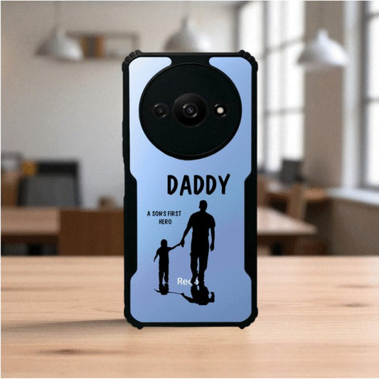 Daddy and Son Mobile Cover For Redmi A3