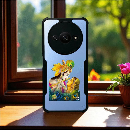 Radha Krishna Mobile Cover For Redmi A3