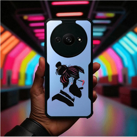 Men's Style Mobile Cover For Redmi A3