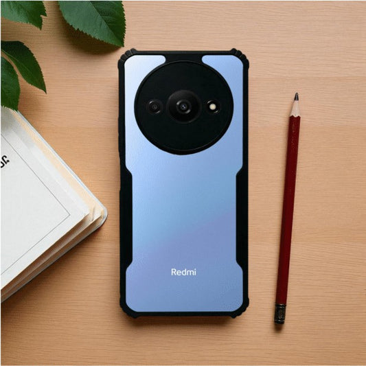ipackey Clear Mobile Cover For Redmi A3
