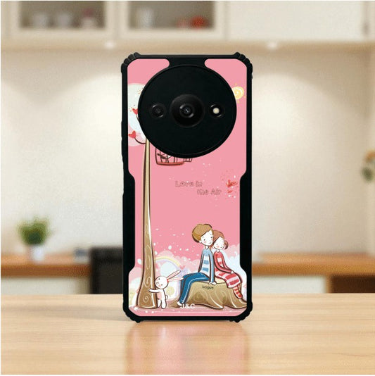 Love in the Air Mobile Cover For Redmi A3