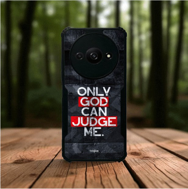 Only God Can Judge Me Mobile Cover For Redmi A3