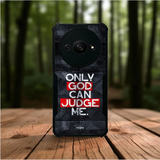 Only God Can Judge Me Mobile Cover For Redmi A3