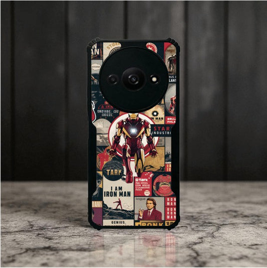 Iron Man Mobile Cover For Redmi A3