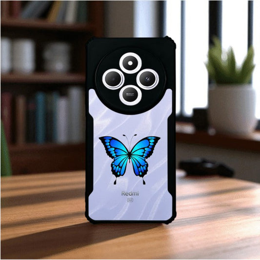 Butterfly Mobile Cover For Redmi 14c