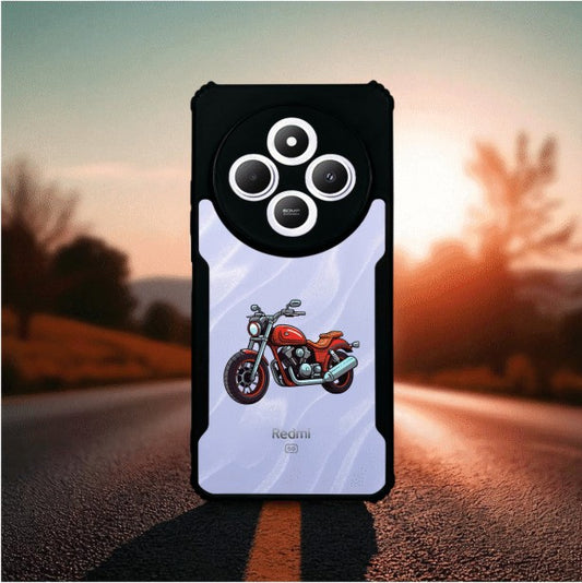 Bike Mobile Cover For Redmi A4