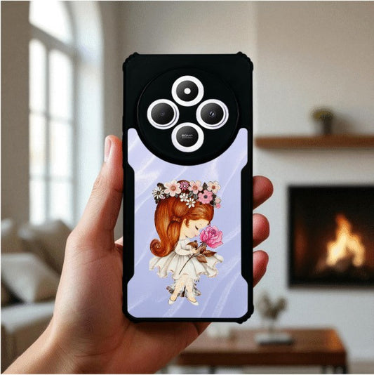 Flower Girl Mobile Cover For Redmi A4