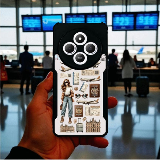 Travel Girl Vibes Mobile Cover For Redmi A4