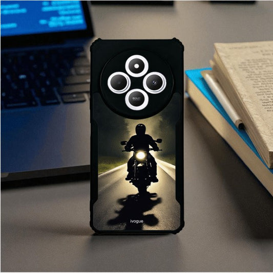 Bike Rider Mobile Cover For Redmi A4