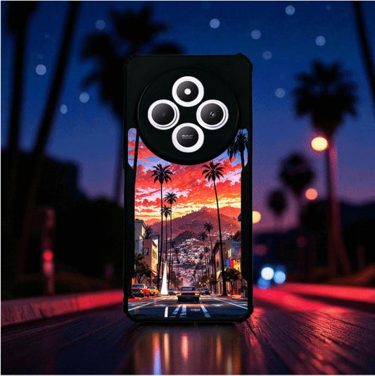 Palm City Nights Mobile Cover For Redmi A4