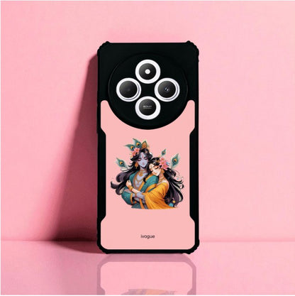 Radha Krishna Bliss Mobile Cover For Redmi A4