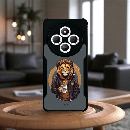Stylish Lion Mobile Cover For Redmi A4