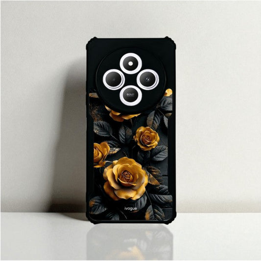 Golden Rose Mobile Cover For Redmi A4