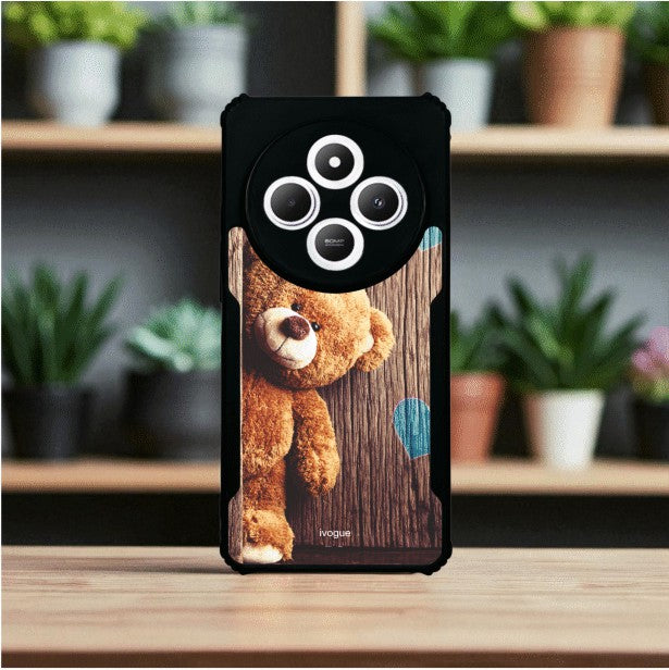 Teddy Love Mobile Cover For Redmi A4