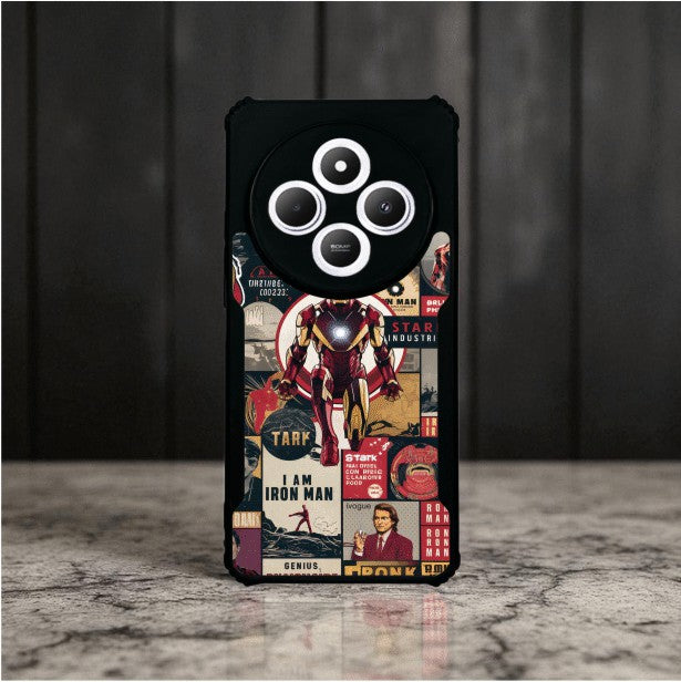Iron Man Mobile Cover For Redmi A4