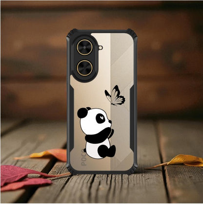 Panda and Butterfly Mobile Cover For Redmi A5