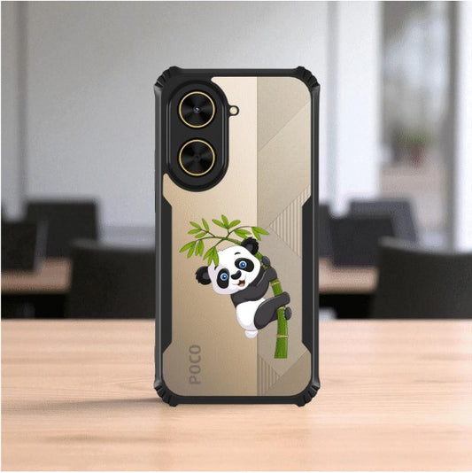 Panda and Tree Mobile Cover For Redmi A5