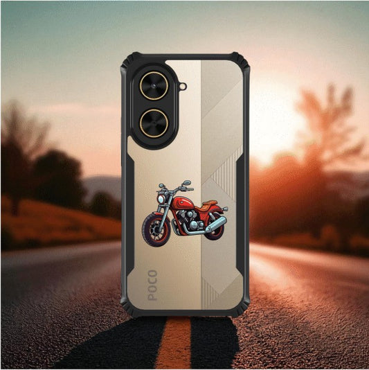 Bike Mobile Cover For Redmi A5