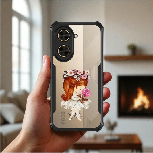 Flower Girl Mobile Cover For Redmi A5