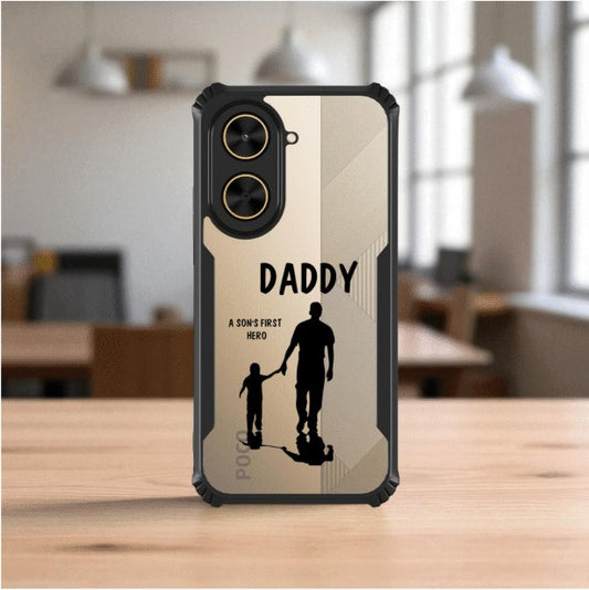 Daddy and Son Mobile Cover For Redmi A5