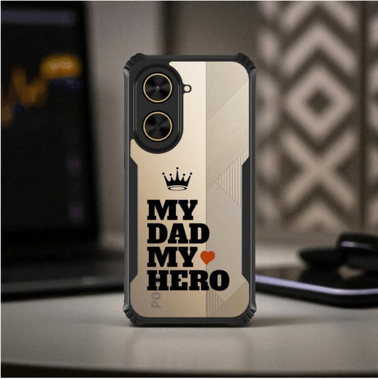 My Dad My Hero Mobile Cover For Redmi A5