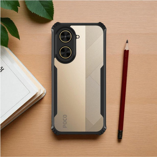 ipackey Clear Mobile Cover For Redmi A5