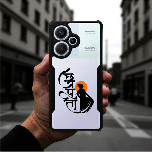 Shivaji Maharaj Mobile Cover For Redmi Note 13 Pro Plus
